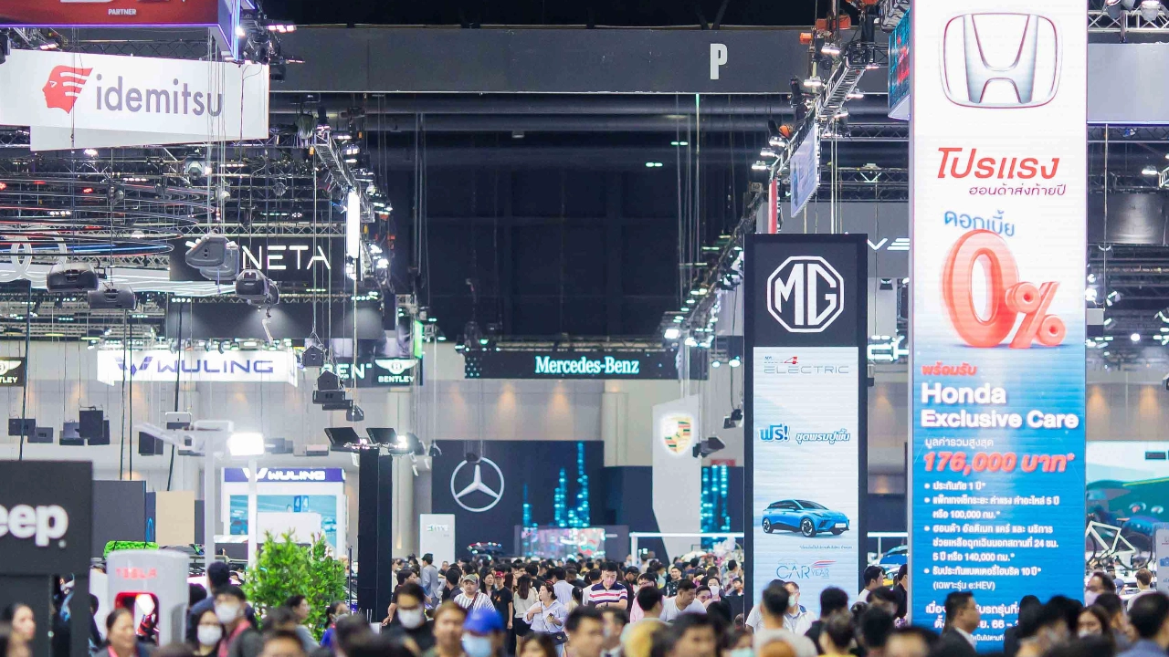 2023泰国汽车博览会：中国品牌电动汽车强势领跑