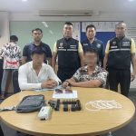泰国警方逮捕两名中国男子，查获枪支和子弹