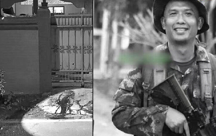 悲剧！泰国军官宋干节回北大年探亲，家门前遭乱枪扫射身亡