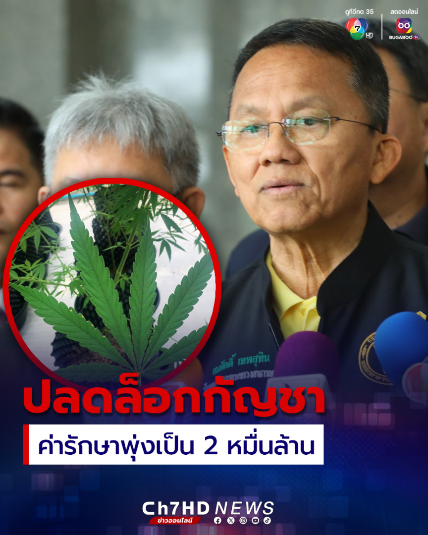 大麻合法化代价高！泰国政府每年多花200亿